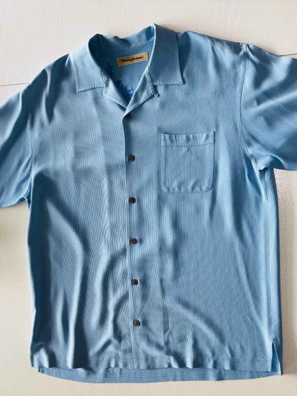 Tommy Bahama Short Sleeve Button Up Shirt - Size L - MSRP $150
